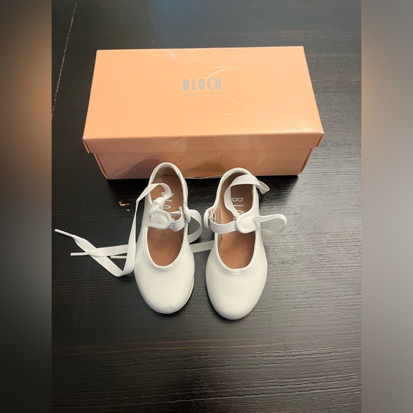Bloch Girls "Annie Tyette" Synthetic Leather Tap Shoes - 6 - Picture 6 of 8